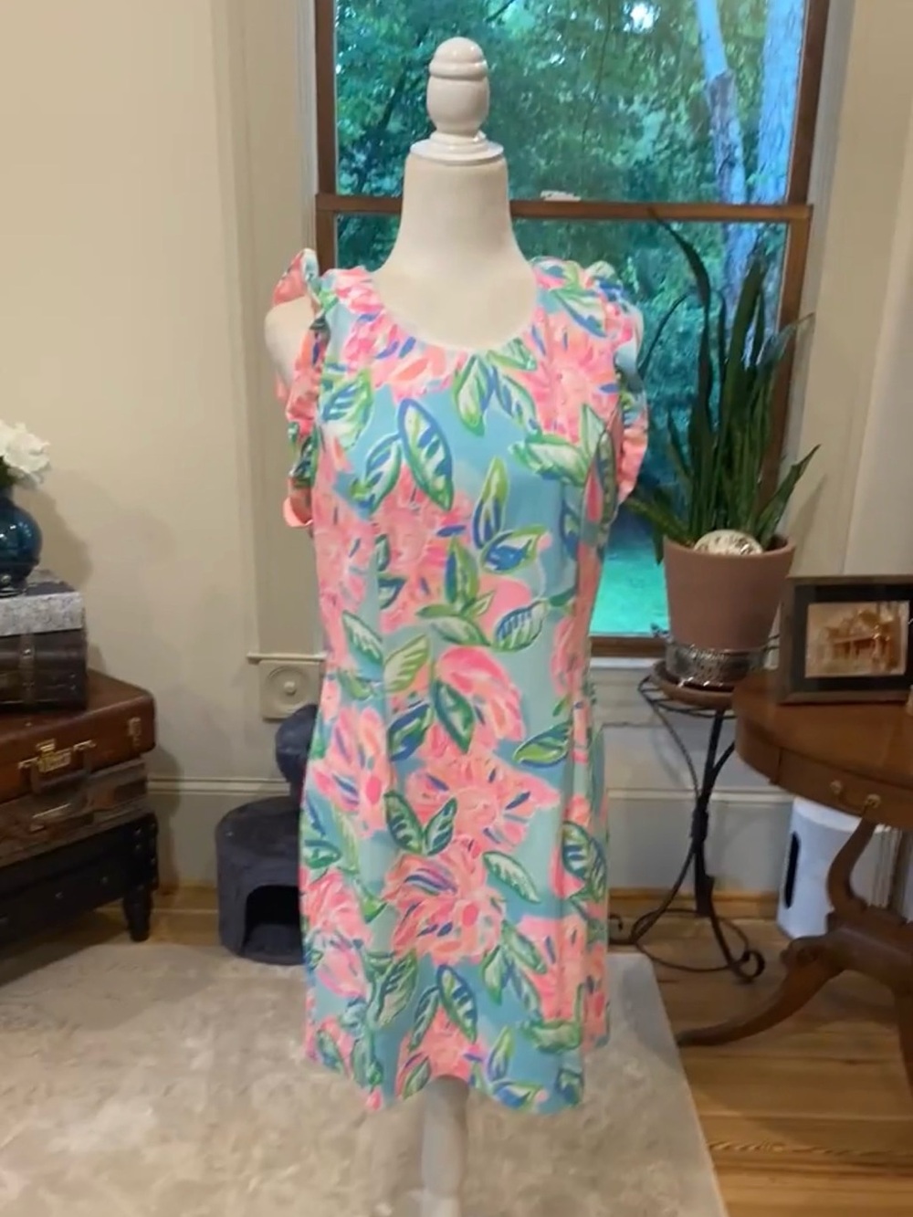 Lilly Pulitzer Carmelisa Multi Totally Blossom Shift Dress - Picture 3 of 9